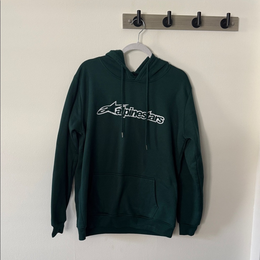 Alpinestars Men's Dark Green Hoodie